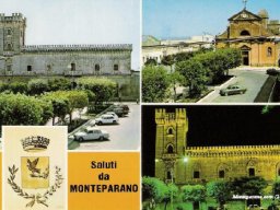 Collage "SALUTI DA MONTEPARANO" (anni '70)