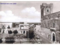 Via Roma e Castello d'Ayala (anni '50)
